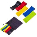 Ver imagem 2 de Kit Faixa Elastica Extensor 5 Niveis Fitness Látex