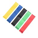 Ver imagem 1 de Kit Faixa Elastica Extensor 5 Niveis Fitness Látex