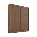 Ver imagem 1 de Guarda Roupa Mdf Santorini 2 Portas Castanho
