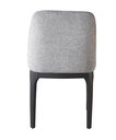 Ver imagem 4 de Cadeira de Jantar Livia Cinza Estofado em Aço Waw Design