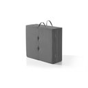 Ver imagem 5 de Cama Dobrável Portátil Estofado Camping Viagem Espuma D24 - Cinza