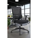 Ver imagem 5 de Kit 10 Cadeiras de Escritório Diretor Titan - Preta