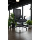 Ver imagem 4 de Kit 10 Cadeiras de Escritório Diretor Titan - Preta