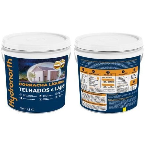 Telhados e Lajes Ceramica Galao 4,5kg Hydronorth Resina Pint