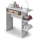 Ver imagem 1 de Mesa De Estudo Escrivaninha Pequena Rústico Lar