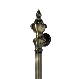Puxador para Porta Colonial Jd Ouro Velho 33cm - 2