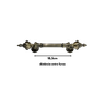 Puxador para Porta Colonial Jd Ouro Velho 33cm - 4