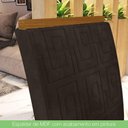 Ver imagem 2 de Conjunto Sala de Jantar 160 Cm 06 Cadeiras Marilia Nature com Off White e Marrom