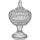 Ver imagem 1 de Potiche Decorativo Bomboniere Redondo Home&co com Tampa Eco Crystal 17x10x10cm Transparente