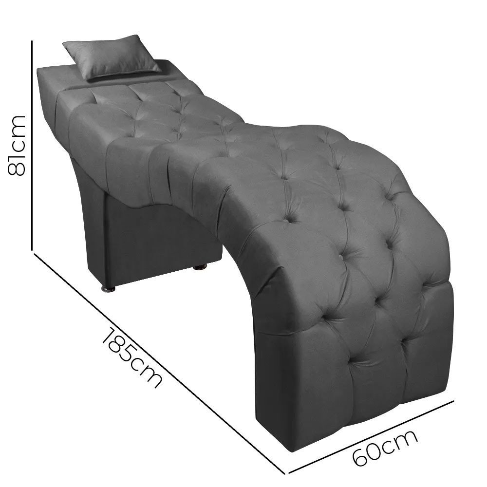 Maca Estofada para Clínica de Estética Facial com Capitonê