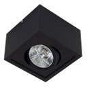 Ver imagem 1 de Plafon Spot Sobrepor Box Orluce Preto + LED AR70 Br. Quente ST2761