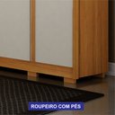 Ver imagem 5 de Guarda Roupa Casal Grande MDF 6 Portas Palazzo - Arbo Design