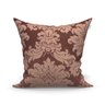 Manta para Sofá Estampada Marrom Florence 1,50m x 1,50m + 3 Almofadas Decorativas 45cm x 45cm com re - 5