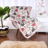 Manta para Sofá Estampada Marrom Florence 1,50m x 1,50m + 3 Almofadas Decorativas 45cm x 45cm com re - 2