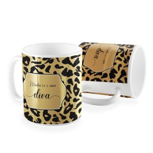 Caneca minha vó é uma diva