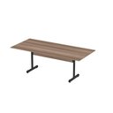 Ver imagem 2 de Mesa de Reunião 200cm para Escritório com Pés Tubulares em Aço Linha P15