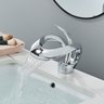 Torneira De Banheiro Monocomando Design Sofisticado Prata - 2