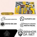 Ver imagem 7 de Kit Ferramentas Carpinteiro Marcineiro Encanador Brinquedo