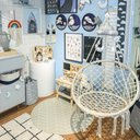 Ver imagem 2 de Poltrona Suspensa de Balanço Macrame Acompanha Gancho, Mosquetao e Corrente