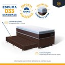 Ver imagem 5 de Cama Box com Colchao de Espuma D33 Pillow Top Comfort Luxo + Auxiliar de Espuma Unique Solteiro 88cm
