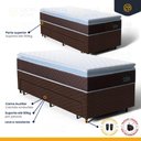 Ver imagem 4 de Cama Box com Colchao de Espuma D33 Pillow Top Comfort Luxo + Auxiliar de Espuma Unique Solteiro 88cm