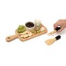 JOGO DE UTENSÍLIOS PARA QUEIJO DE BAMBU 2PCS PRETO - OIKOS - 4