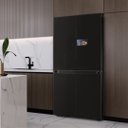 Ver imagem 5 de Geladeira Samsung Rm90f66c1caz Bespoke com Tela Ai Home Preto 658l - 127v
