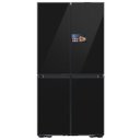 Ver imagem 1 de Geladeira Samsung Rm90f66c1caz Bespoke com Tela Ai Home Preto 658l - 127v