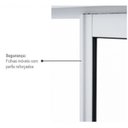 Ver imagem 3 de Porta de Correr Alumínio com Divisão Central Alumifit 4 Folhas Sasazaki 216 x 200 x 6,6cm