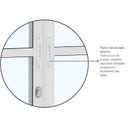 Ver imagem 5 de Porta de Correr Alumínio com Divisão Central Alumifit 4 Folhas Sasazaki 216 x 200 x 6,6cm