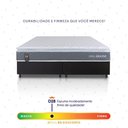 Ver imagem 4 de Conjunto Box Preto Luanda Cinza Espuma D28 Queen 158x198x62 - King House