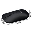 Ver imagem 2 de Mouse sem Fio 2.4 Ghz 1200 Dpi Preto Usb Power Save - Mo307