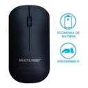 Ver imagem 3 de Mouse sem Fio 2.4 Ghz 1200 Dpi Preto Usb Power Save - Mo307