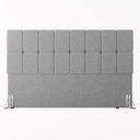 Ver imagem 1 de Cabeceira King 192cm Boucle Estofada Design Moderno para Quarto Linea