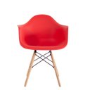 Ver imagem 2 de Kit 2 Poltronas Decorativas Charles Eames Eiffel 132pp Vermelho