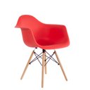 Ver imagem 4 de Kit 2 Poltronas Decorativas Charles Eames Eiffel 132pp Vermelho