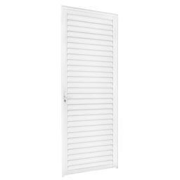 Porta Palheta L25 Branco 2,10 X 0,90 Esquerda - 2