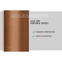 Ver imagem 7 de Kit 2 Cadeiras Sala Jantar Lux 1741 Aço 2 Uni Rose/linho Areia/courano Caramelo - Carraro