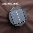Ver imagem 6 de Ombrelone Base Central Redondo 2,7m Alumínio com Led 8 Varetas Piscina Terracota Importway Iwobcl