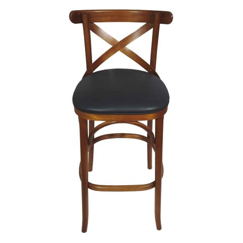 Kit 4 Banqueta Alta Bistro Gourmet Bancada Luxo Estofada