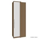 Ver imagem 1 de Guarda Roupa Modulado 01 Porta Deslizante 245cm Canto Reto Setiba