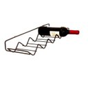 Ver imagem 1 de Adega de Fixação Vinhos para Garrafas em Parede Preto