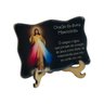 Adorno Quadro de Mesa Jesus Misericordioso com Oração - 1