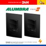 Kit Tomadas e Interruptores Preto Ébano(fosco) Inovapro - Alumbra - 3