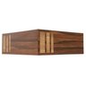 Lustre Decorativo Madeira Plafon Madeiro Nog 20cm:Pau Ferro - 7