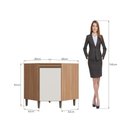 Ver imagem 4 de Balcao de Canto 80 cm Cecilia Freijo/Off White