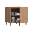 Ver imagem 2 de Balcao de Canto 80 cm Cecilia Freijo/Off White
