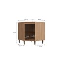 Ver imagem 3 de Balcao de Canto 80 cm Cecilia Freijo/Off White