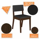 Ver imagem 6 de Conjunto de Mesa com 2 Cadeiras Arkansas Imbuia/preto - M. Arapongas Imbuia/preto 06