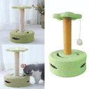 Ver imagem 6 de Arranhador para Gatos Bola Brincadeira Arranhar Brincar Pet Shop Sisal Interativo Macio Confortável 